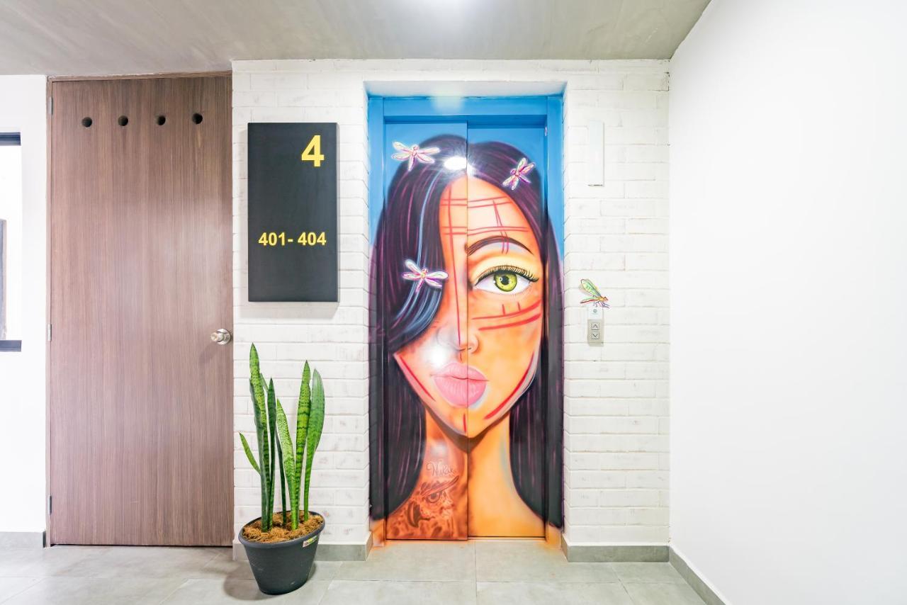 Loft 32 Medellin Livingアパートホテル エクステリア 写真